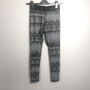 Nike Pro Black Printed Athletic Leggings